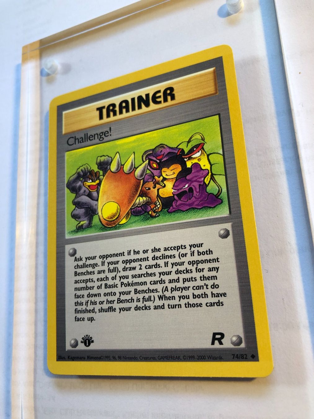 Sammelbilder & Trading cards: Challenge! (unc.) 1st Team Rocket - MINT - ab 1.- – Gebraucht aus Giubiasco von dan_pr8b 2
