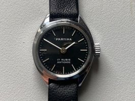 PRÄTINA Damenuhr ca. 70er Jahre Handaufzug