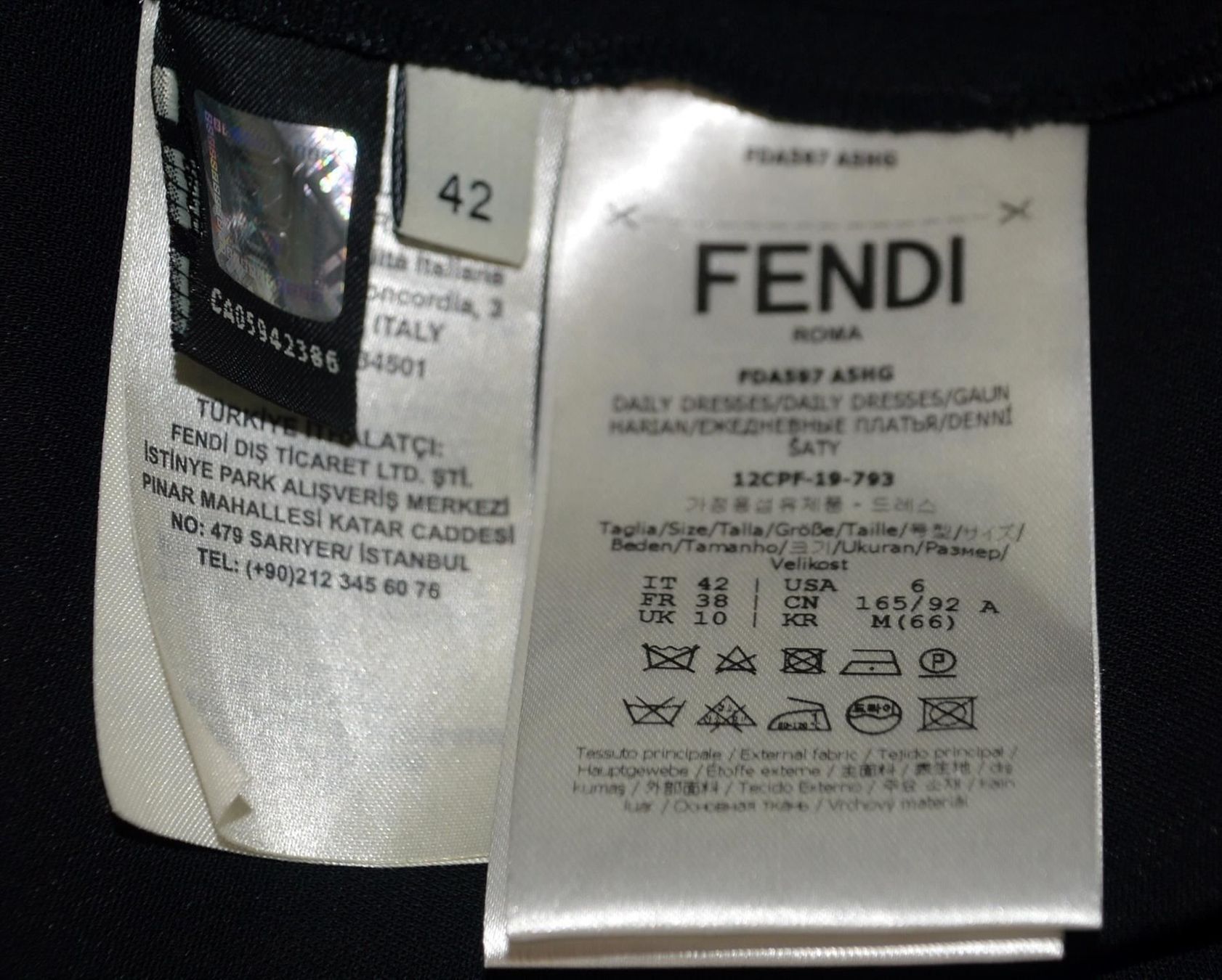 Fendi Vestiti: Kleid / Robe FENDI  38/40 – Usato da Collonges venduto da Auganien 8
