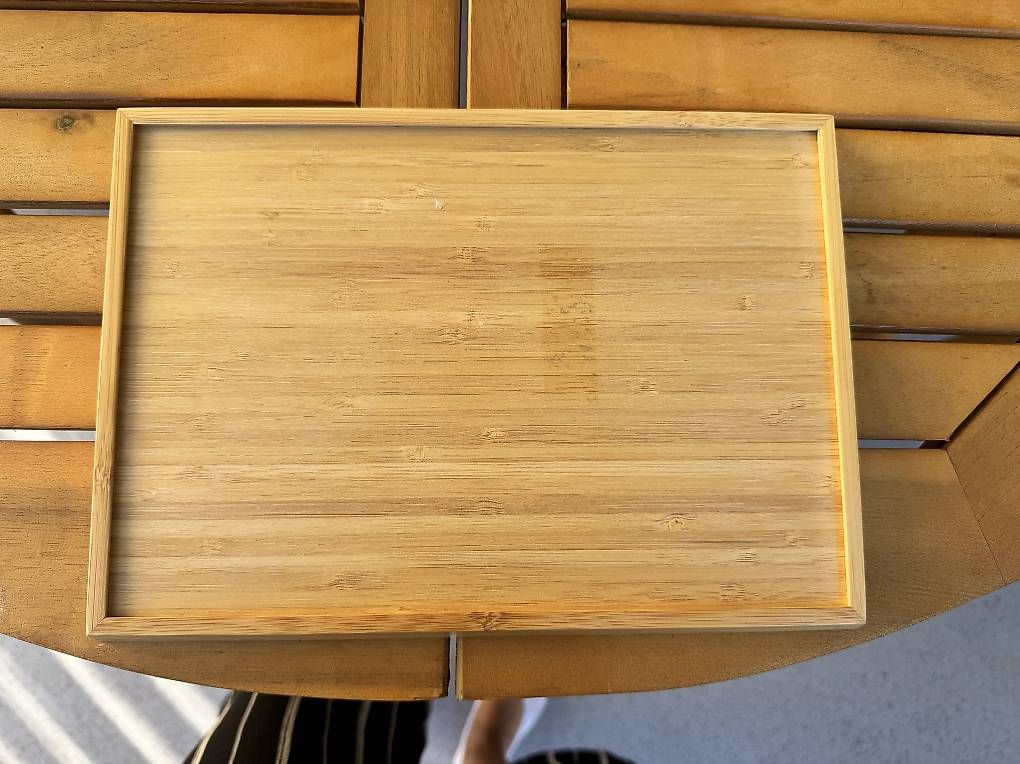 Servierplatten: Bambus Tablett/ Serviertablett – Gebraucht aus Bremgarten AG von val_ch 2