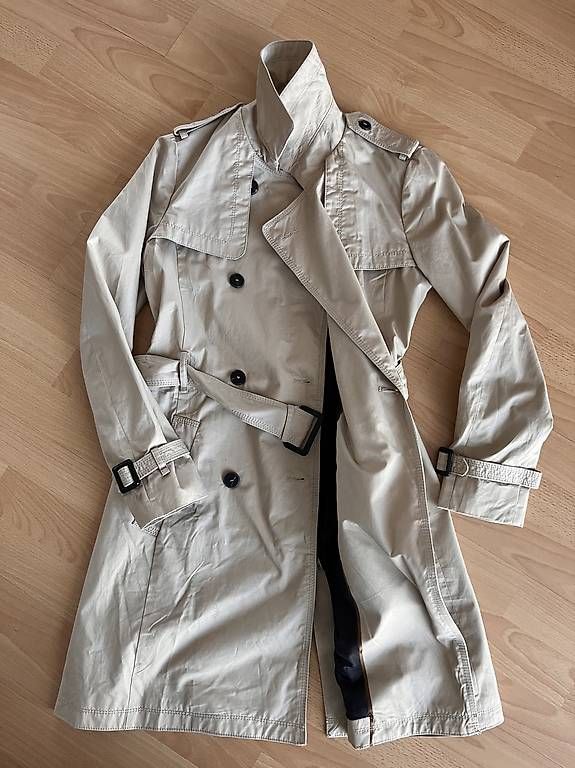 Cappotti: Damen Trenchcoat/Mantel S von Mango – Usato da Niederwangen BE venduto da mcp_l62p 1