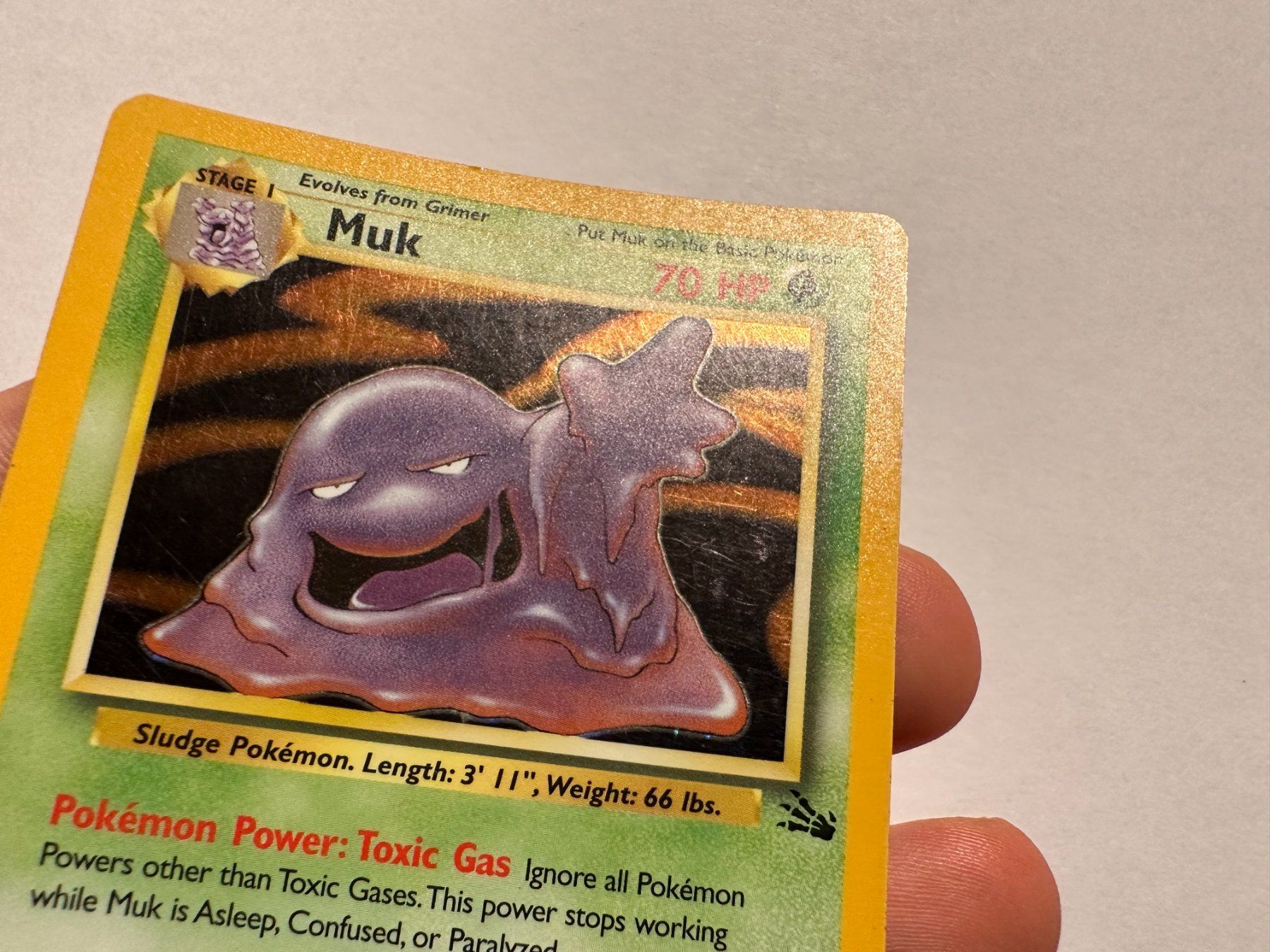 Pokémon Sammelbilder & Trading cards: Muk holo Fossil EN – Gebraucht aus Hagendorn von Pokecollectorch 3