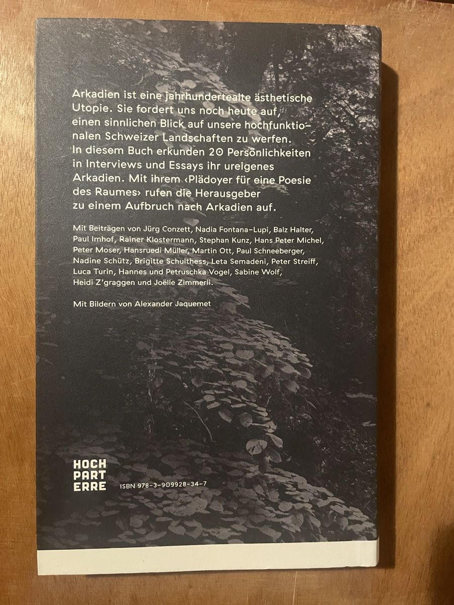 Libri: Arkadien. Landschaften poetisch gestalten – Usato da Zürich venduto da WWehrle 2