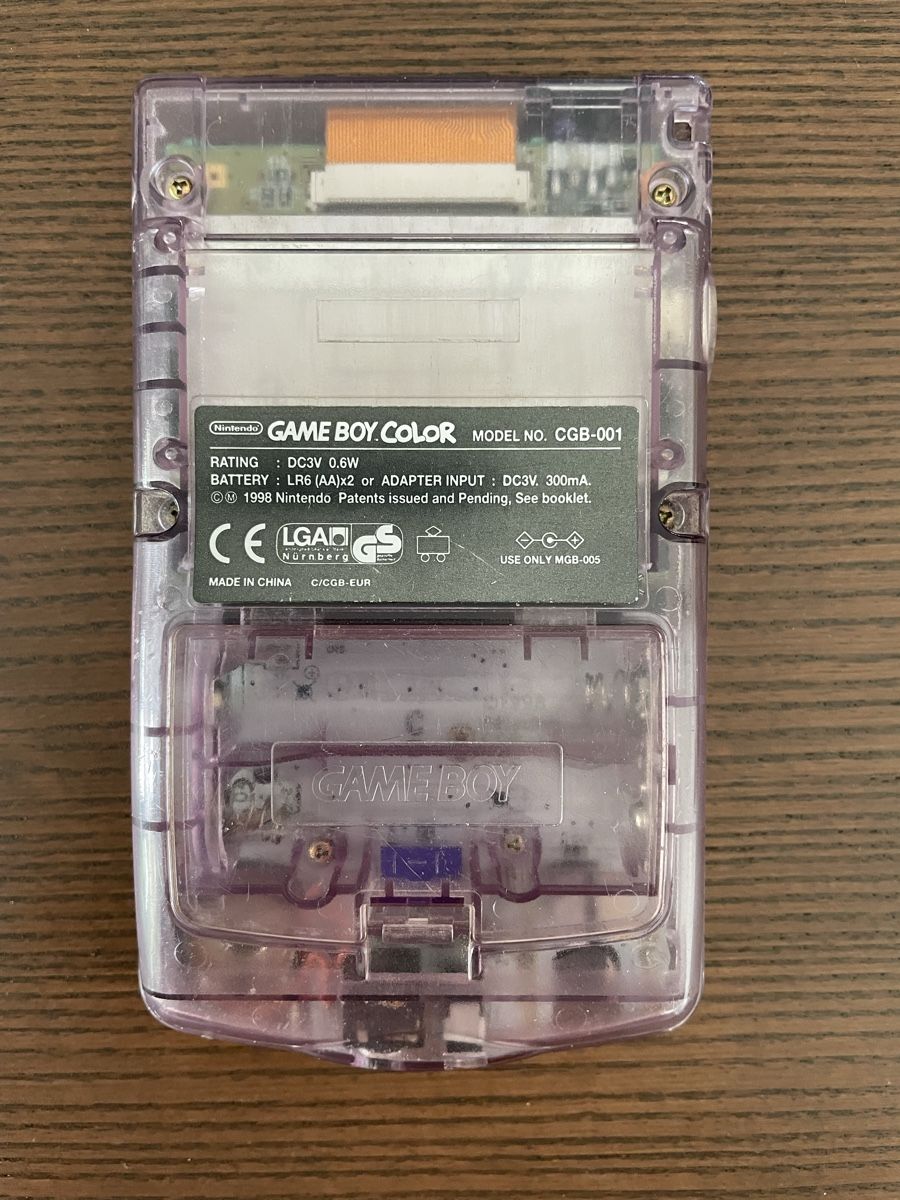 Nintendo Konsolen: Gameboy Color Transparent – Gebraucht aus Kloten von  1