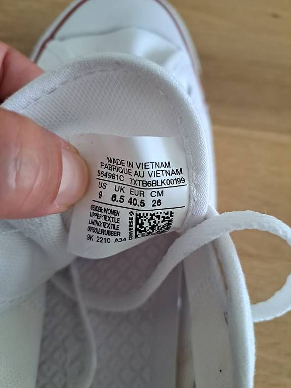Scarpe da uomo: Converse Chuck Taylor All Star low - Grösse 40.5 NEU – Usato da Winterthur venduto da ste_jhr6 4