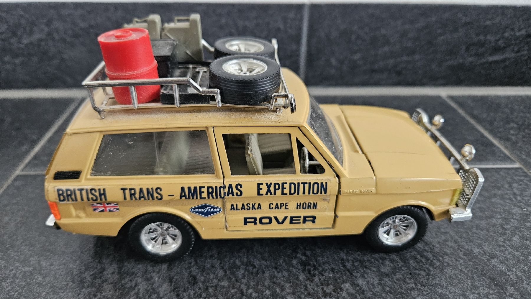 Land Rover Modellini d'auto: Range Rover Modellauto 1:24, British Trans-Americas Exp. – Usato da Immensee venduto da MaFiFe94 3