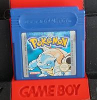 jeux game boy pokemon bleu avec pile de sauvegarde neuve 