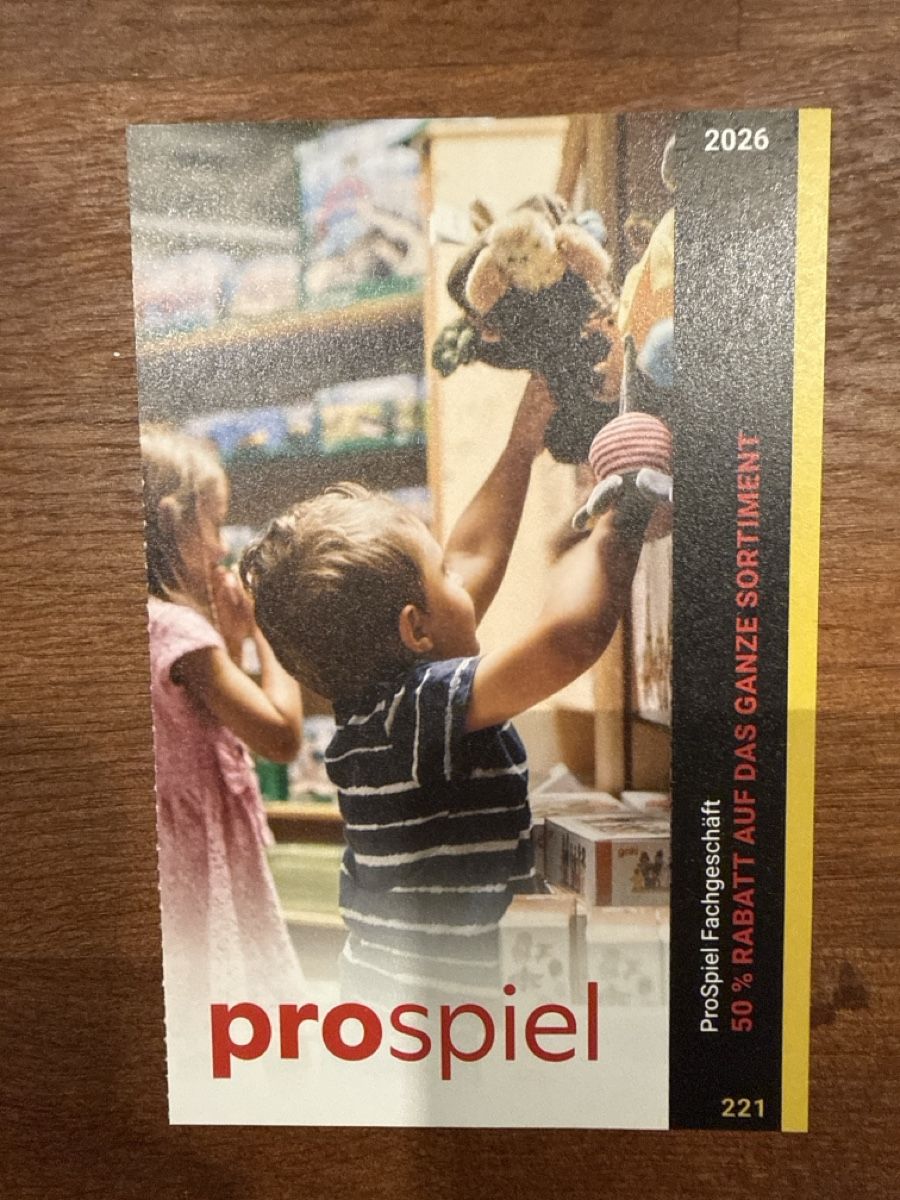 Buoni: ProSpiel Gutschein - 50% Rabatt – Nuovo (secondo la descrizione) da Gränichen venduto da cat_lady