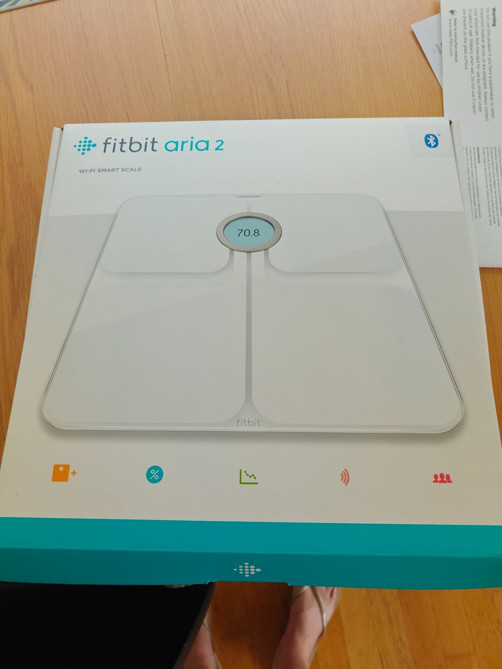 Bilance pesapersone: Fitbit Aria 2 – Nuovo (secondo la descrizione) da Zürich venduto da lyn_rd2l
