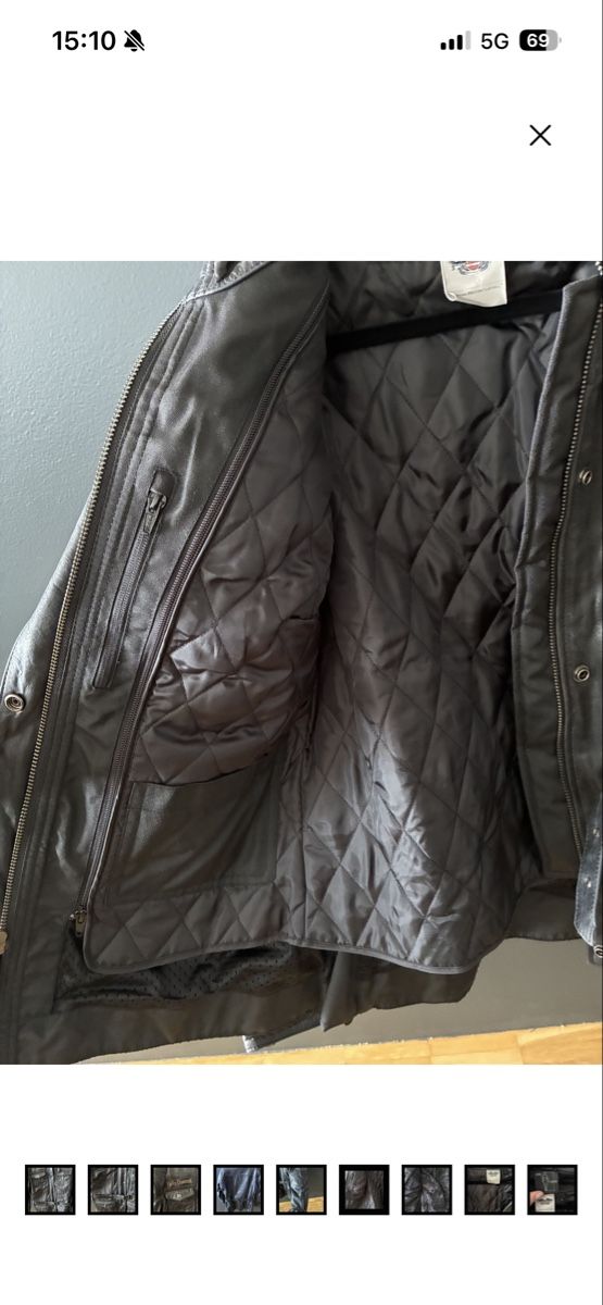 Harley-Davidson Jacken: Harley Davidson biker jacket – Gebraucht aus Neuchâtel von msu_8sxj 6