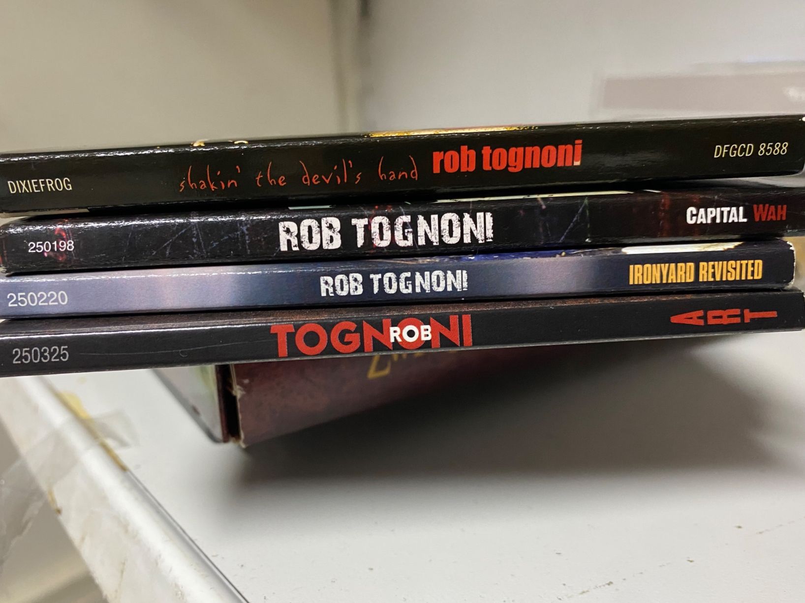 CDs: Rob Tognoni 4x – Gebraucht aus Muri b. Bern von AdidasCollector