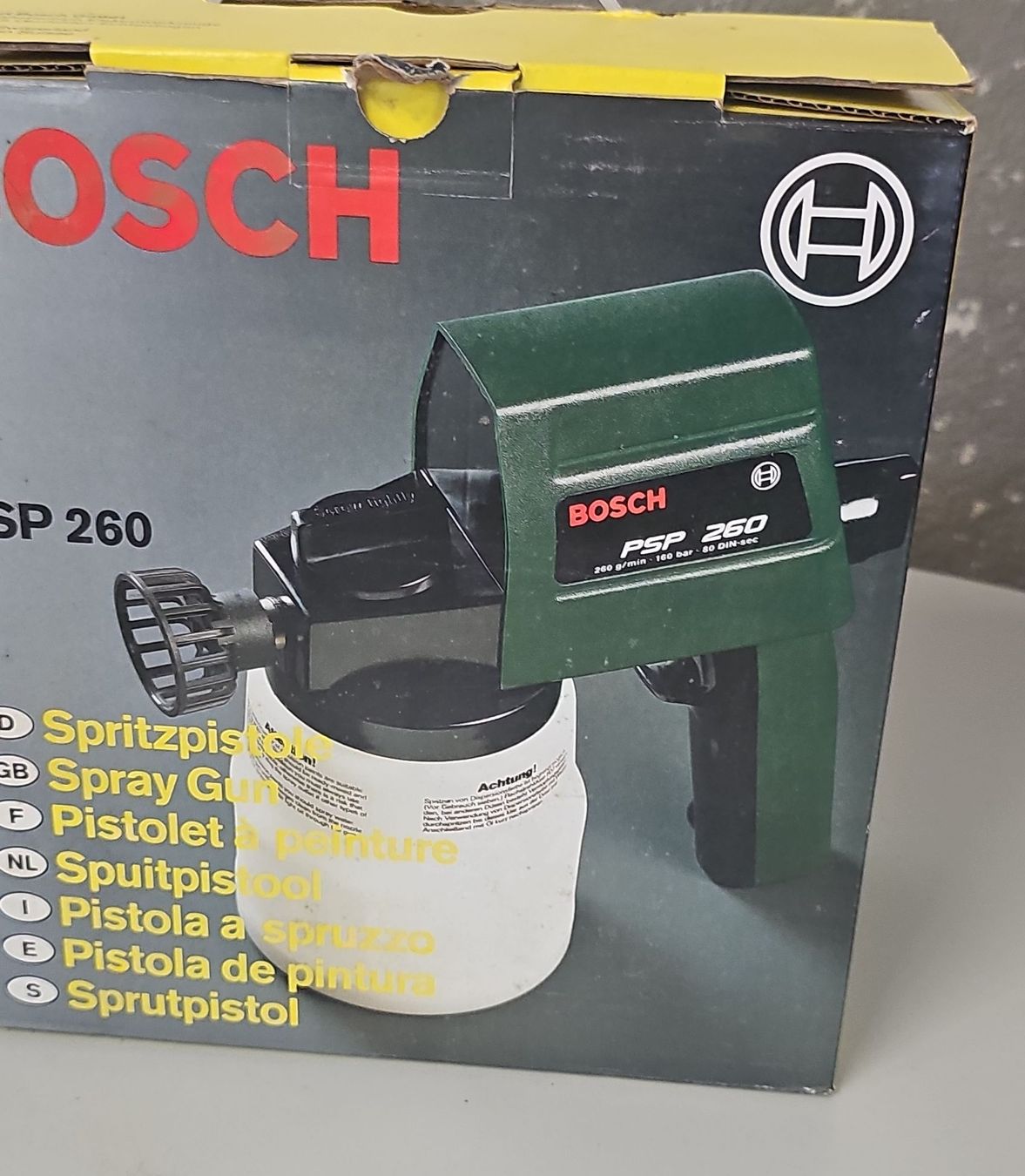 Bosch Tutti gli attrezzi: BOSCH PSP 260 Spritzpistole mit Behälter  – Nuovo (secondo la descrizione) da Meisterschwanden venduto da Luluku