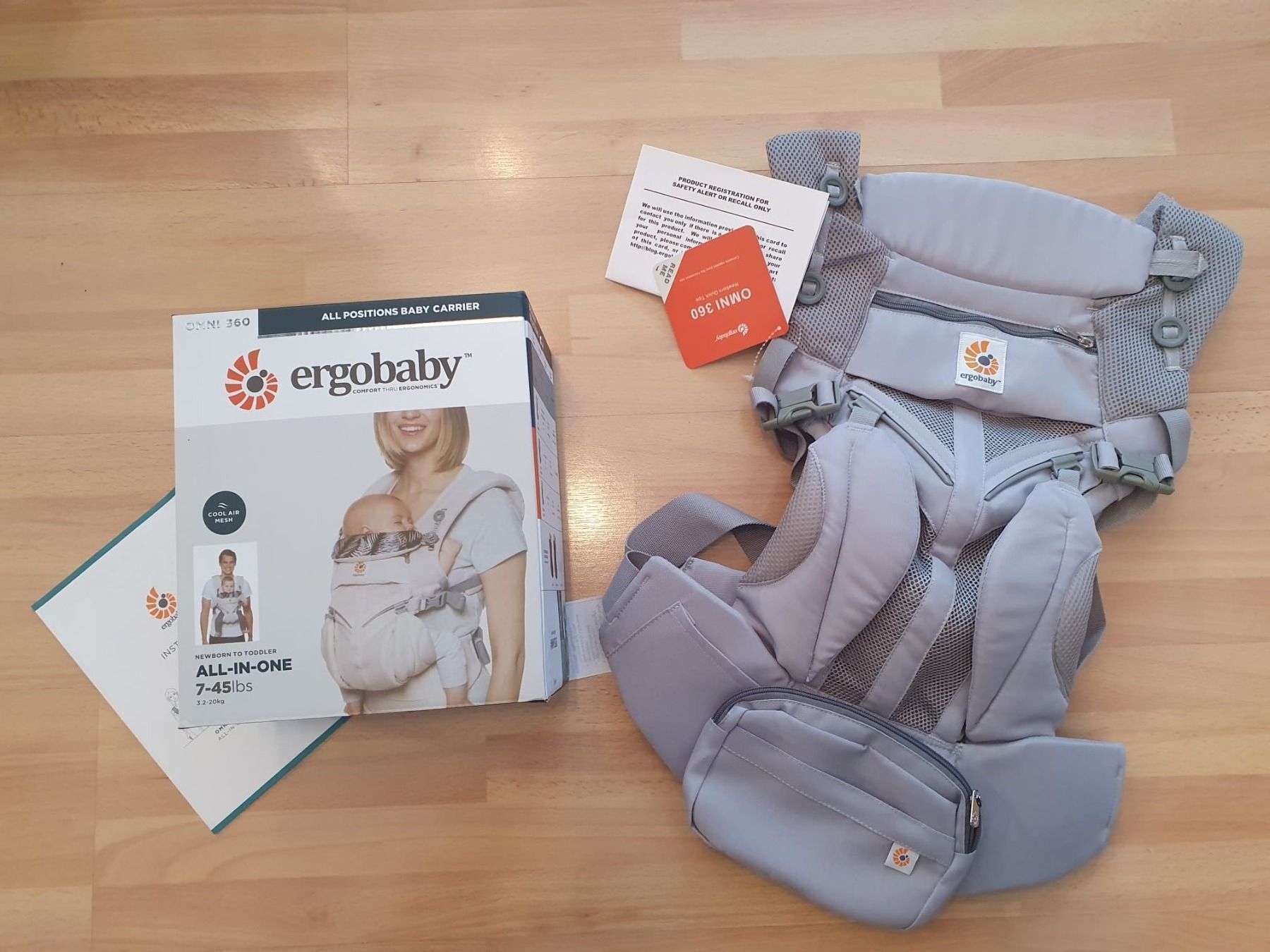 Ergo Baby Bauch- & Rückentragen: Ergobaby Omni 360 Babytrage – Neu und originalverpackt aus Buchrain von Sssschaller