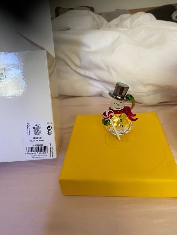 Ornement Hallmark 2013 – Nouvelle Maison, Clôture Et Bonhomme De Neige, Neuf En Boîte