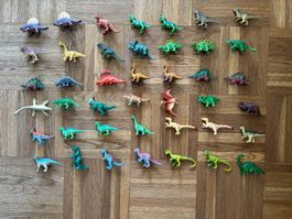 🦖 48 kleine Plastik-Dinosaurier – gemischtes Set