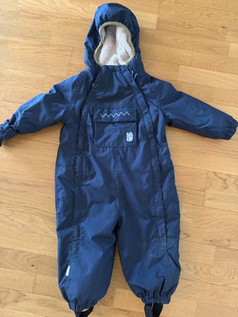 Schneeanzug Namuk marineblau Grösse 80/86 guter Zustand