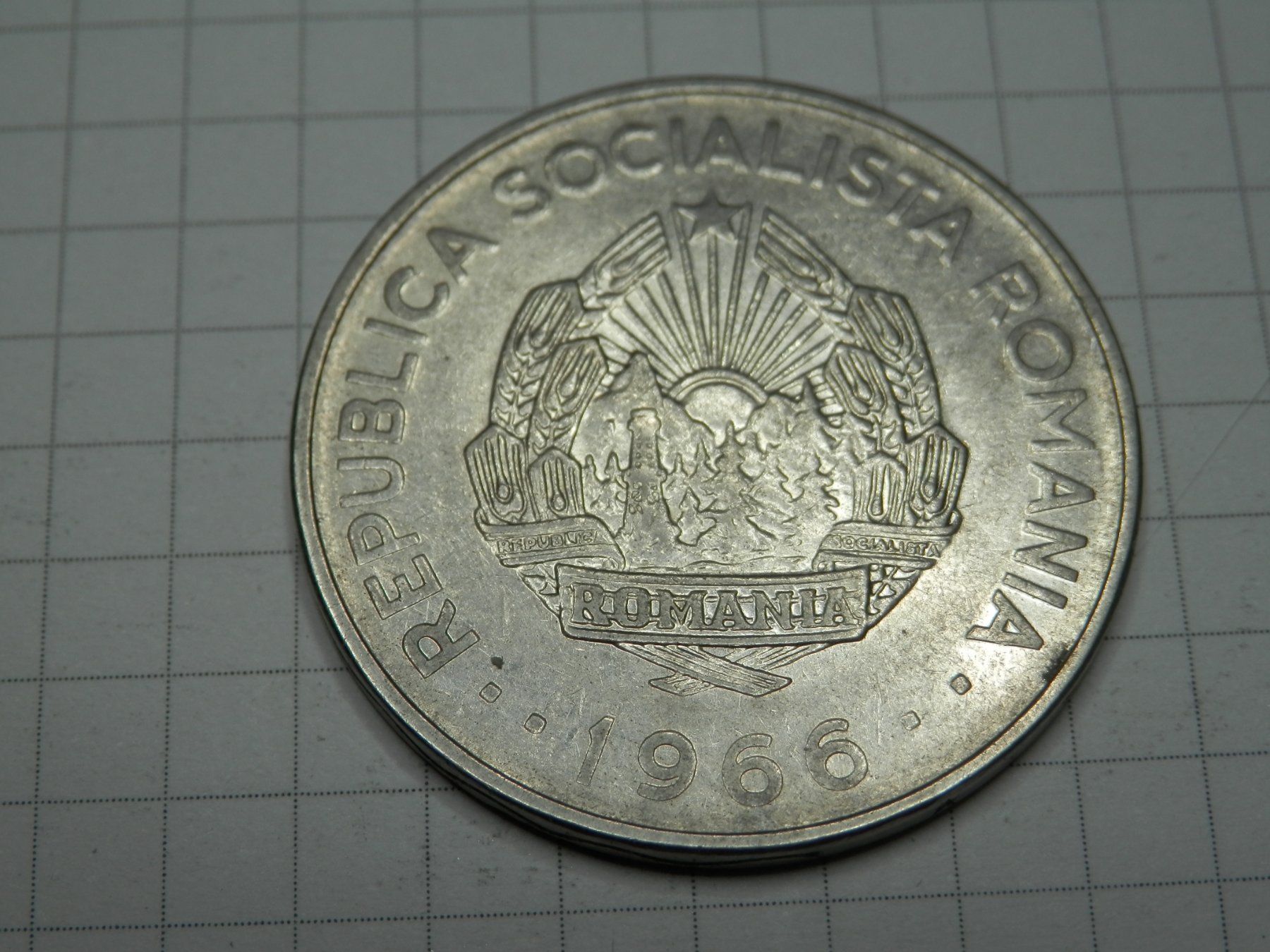 Tutti le monete: Rumänien  3 Lei, 1966 – Usato da Weiach venduto da weiach81 1