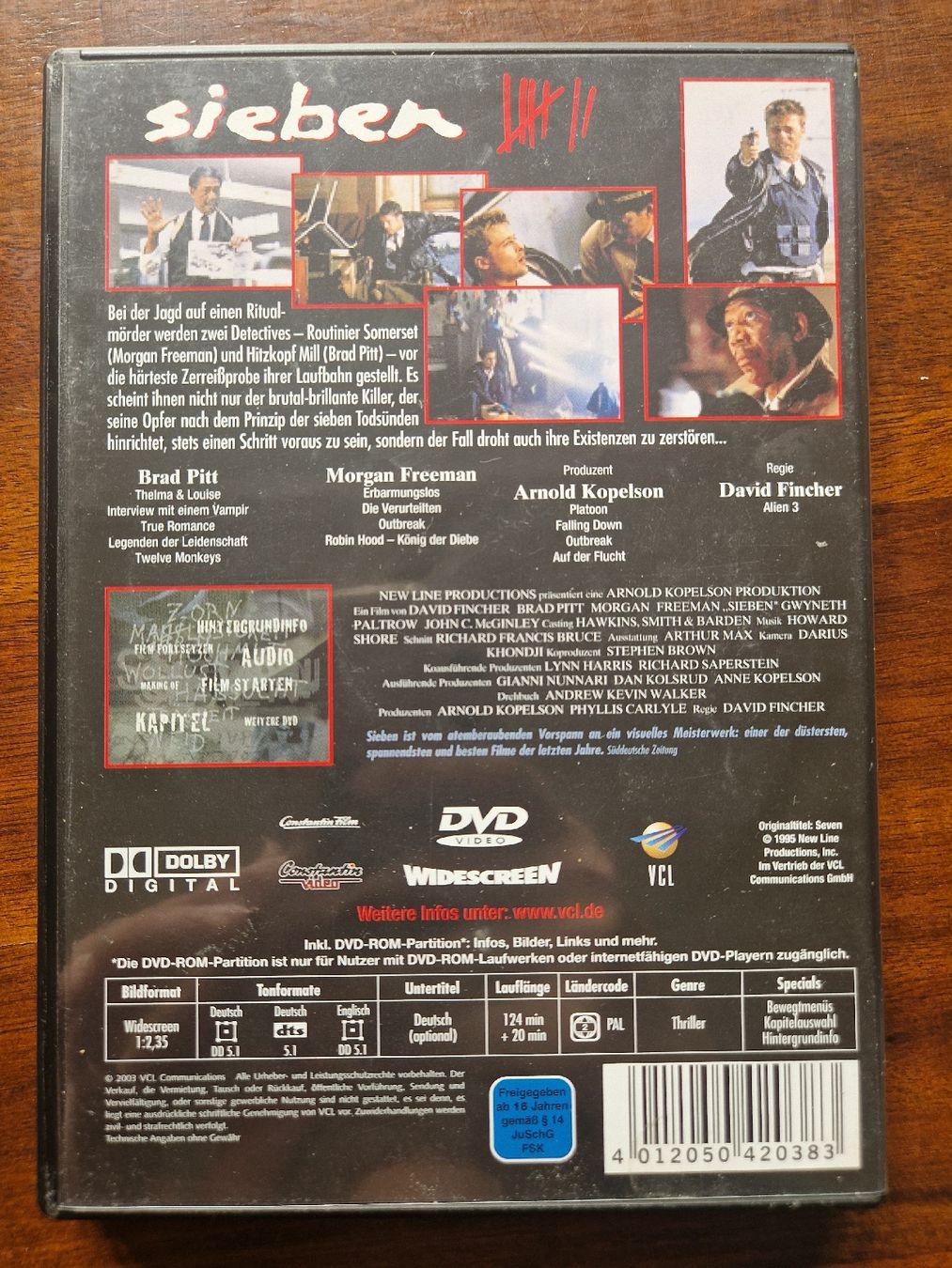 Tutti i DVDs: DVD Sieben - Special Edition – Usato da Emmenbrücke venduto da alexa1983 1