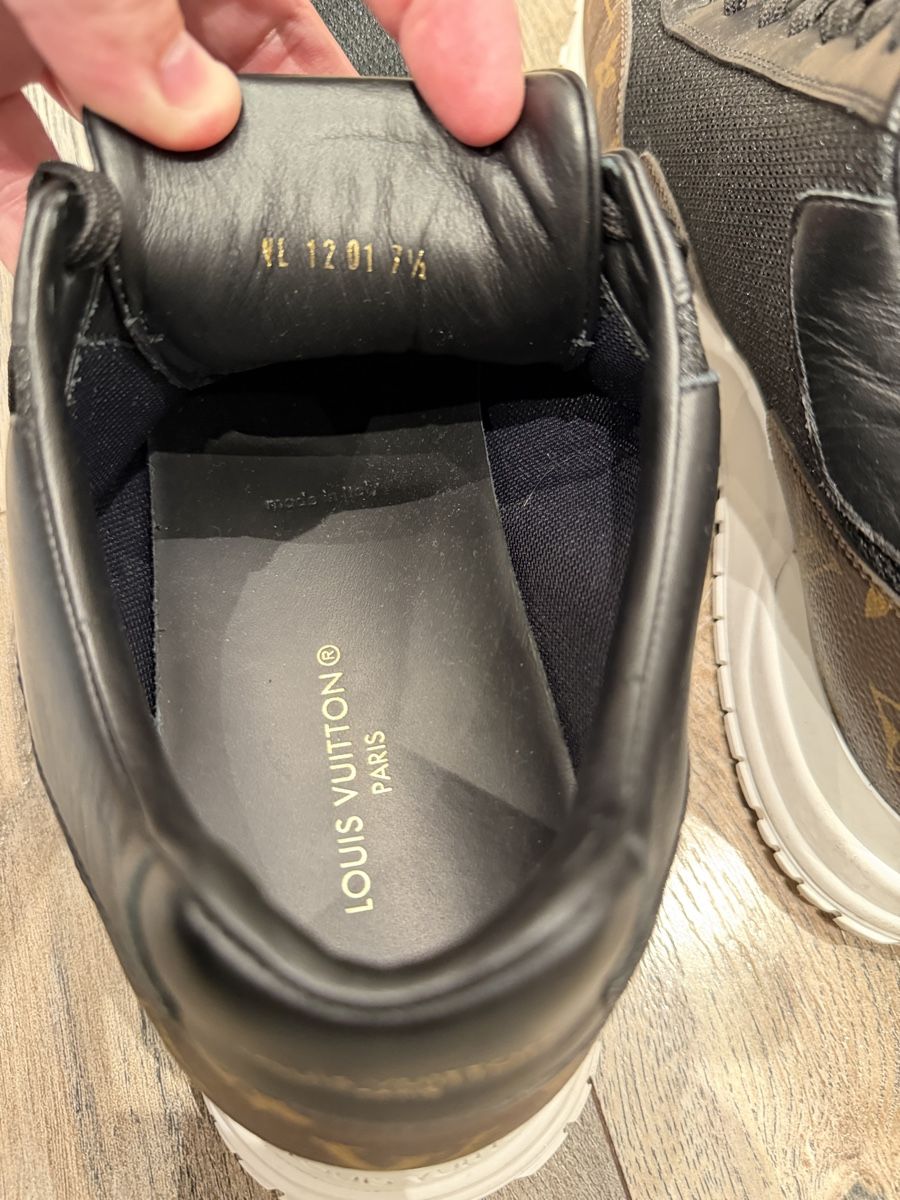 Louis Vuitton Scarpe da uomo: Louis Vuitton Sneaker Trainer Grösse 7.5 Leder Monogramm Som – Usato da Sursee venduto da Gabriel28 5