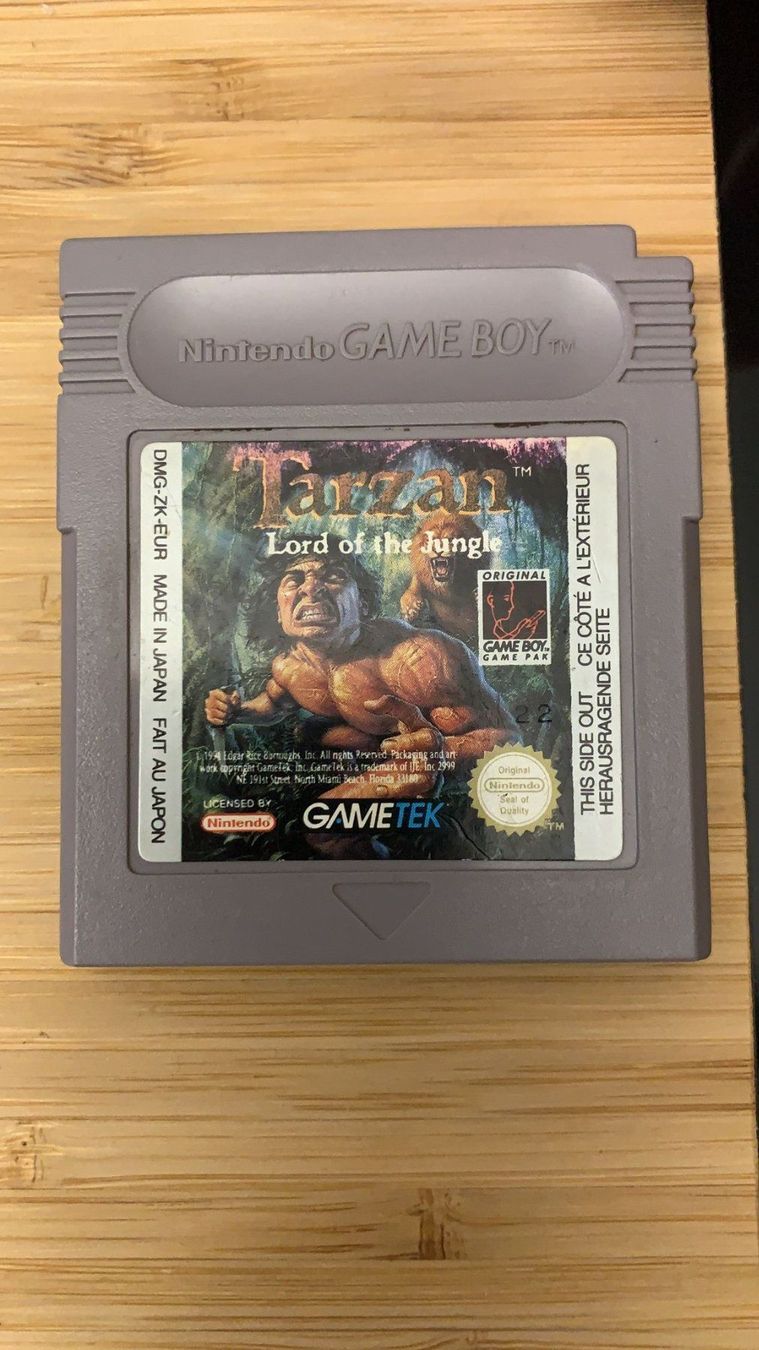 Giochi: Tarzan  für Gameboy – Usato da Gebenstorf venduto da RetroFuture