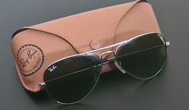 Ray Ban Aviator Sonnenbrille Pilotenbrille 58/14