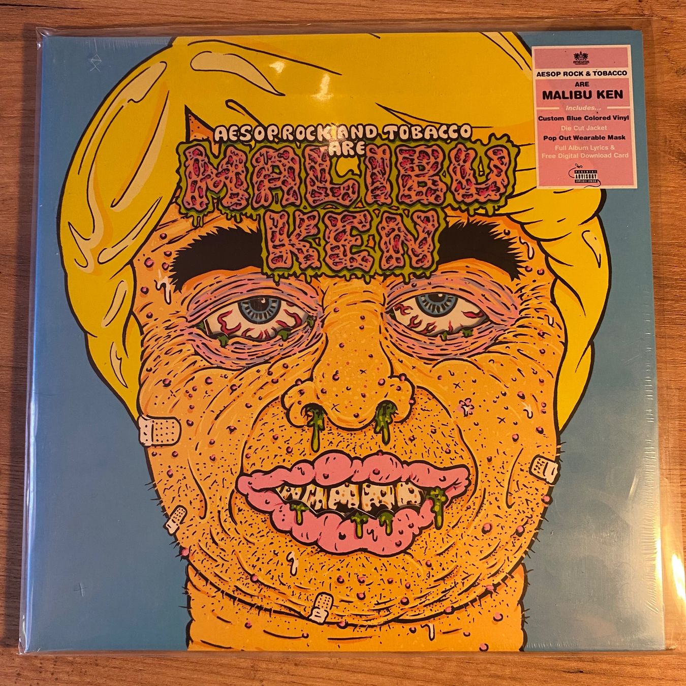 Dischi in vinile: AESOP ROCK & TOBACCO...malibu ken / OG US 2019 SEALED – Nuovo e nell'imballaggio originale da Gals venduto da Diskopatshop