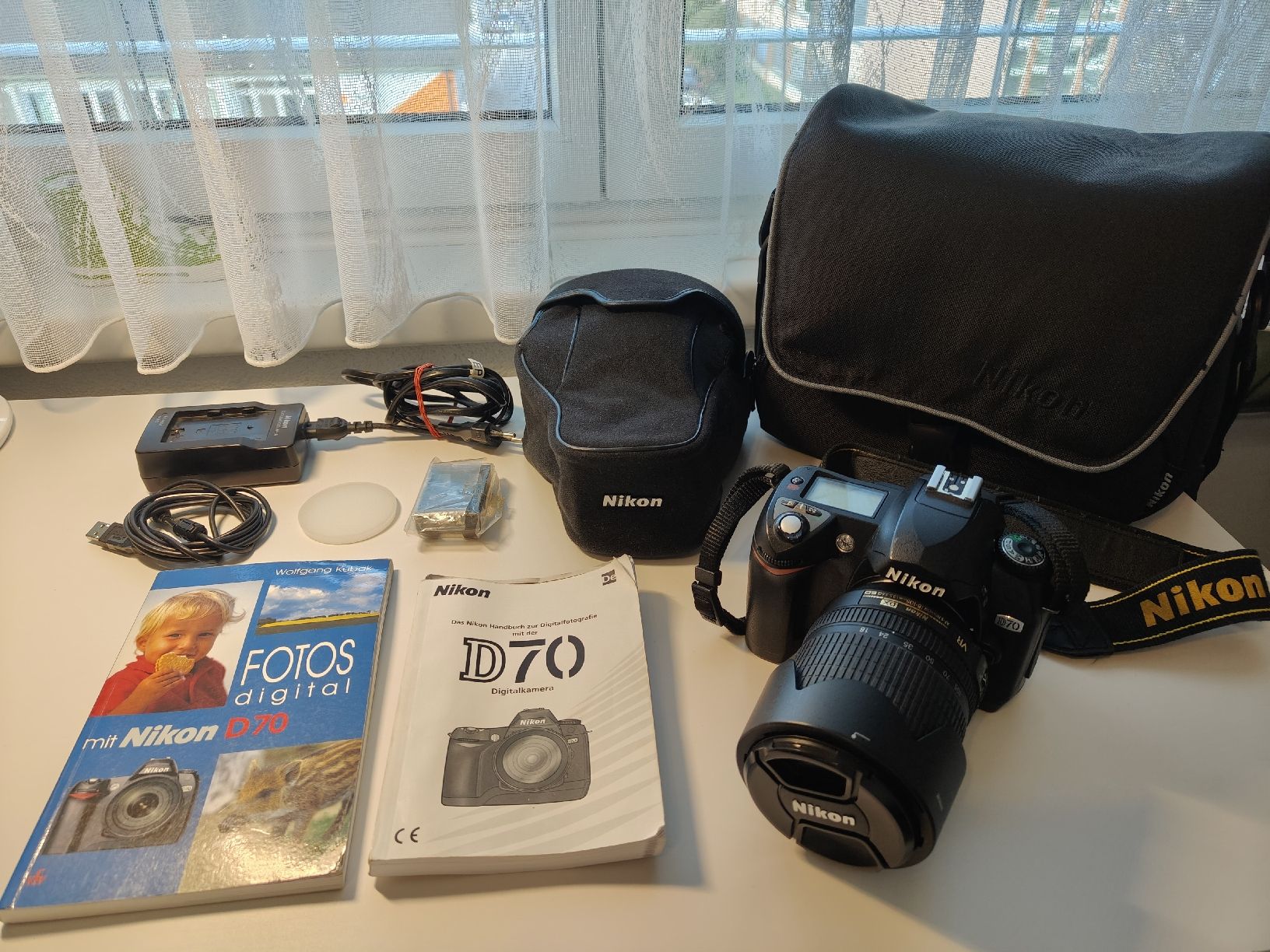 Nikon Kamera: Nikon D70 Set – Gebraucht aus Bad Ragaz von planaenderung