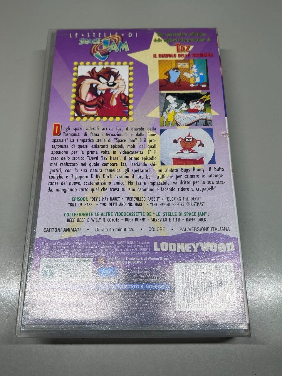 Tutti i VHS: VHS Le Stelle di Space Jam – Usato da Giubiasco venduto da LorisVale 1