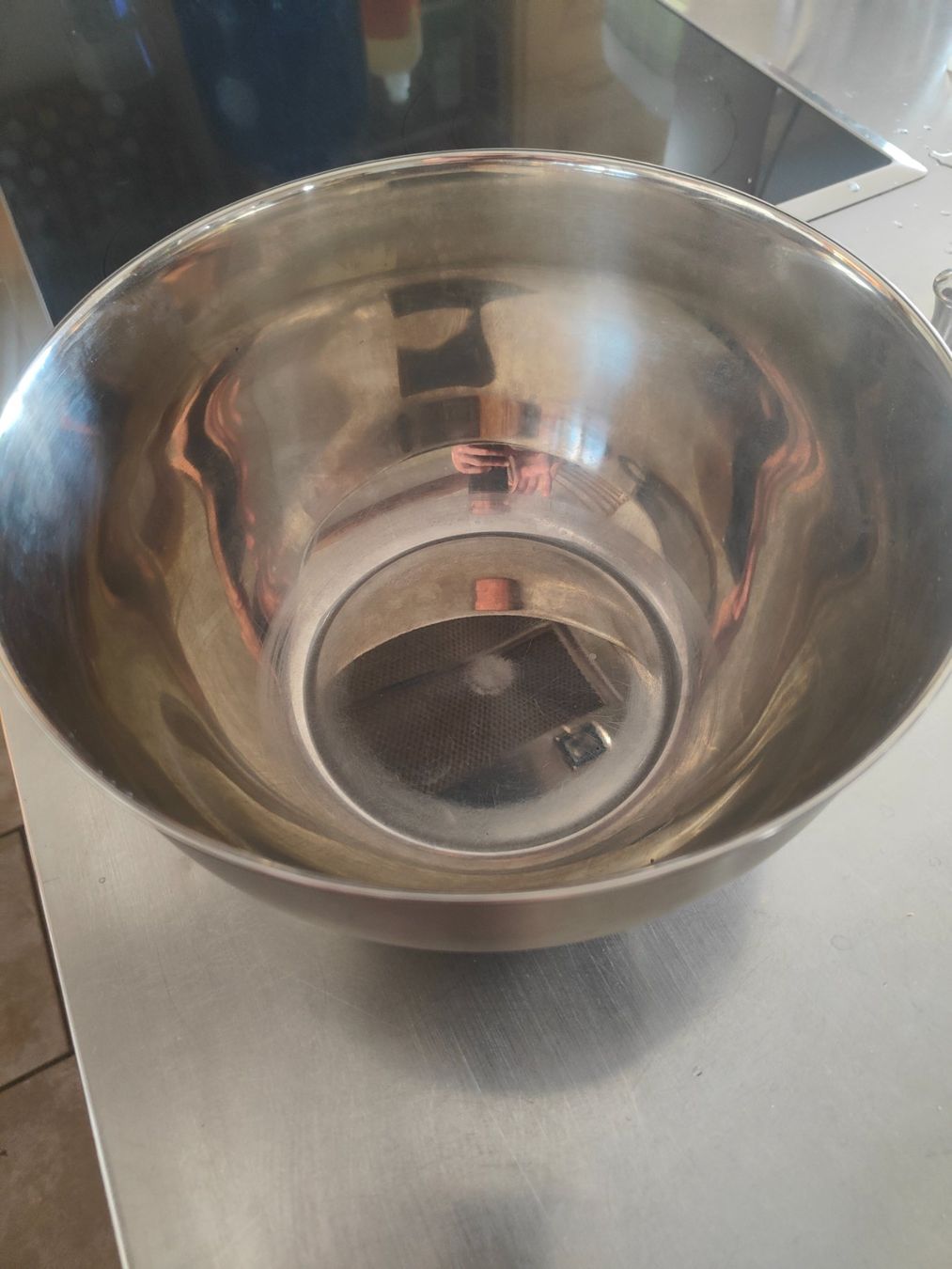 Schalen: Metall Schüssel 5l - 26cm – Gebraucht aus Bauma von ObrMar