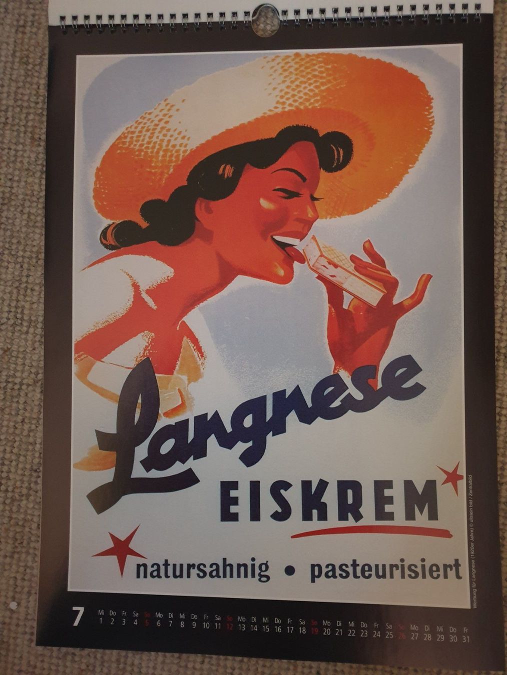 Kalender: KALENDER "HISTORISCHE WERBEPLAKATE" (2009) – Gebraucht aus Engelberg von  5