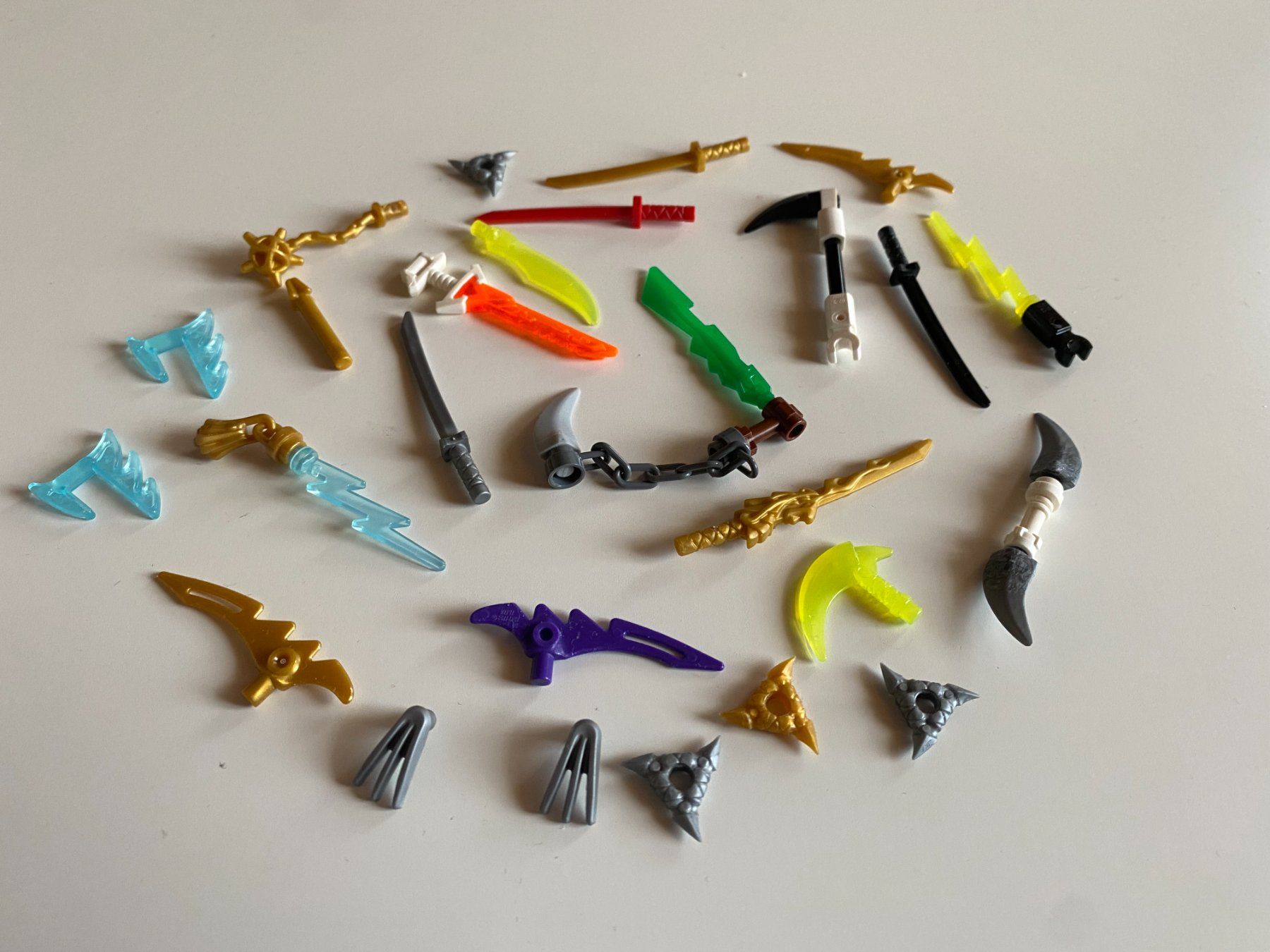 Lego Giocattoli: LEGO - VERSCHIEDENE - NINJA - WAFFEN – Usato da Gelterkinden venduto da ajdt4