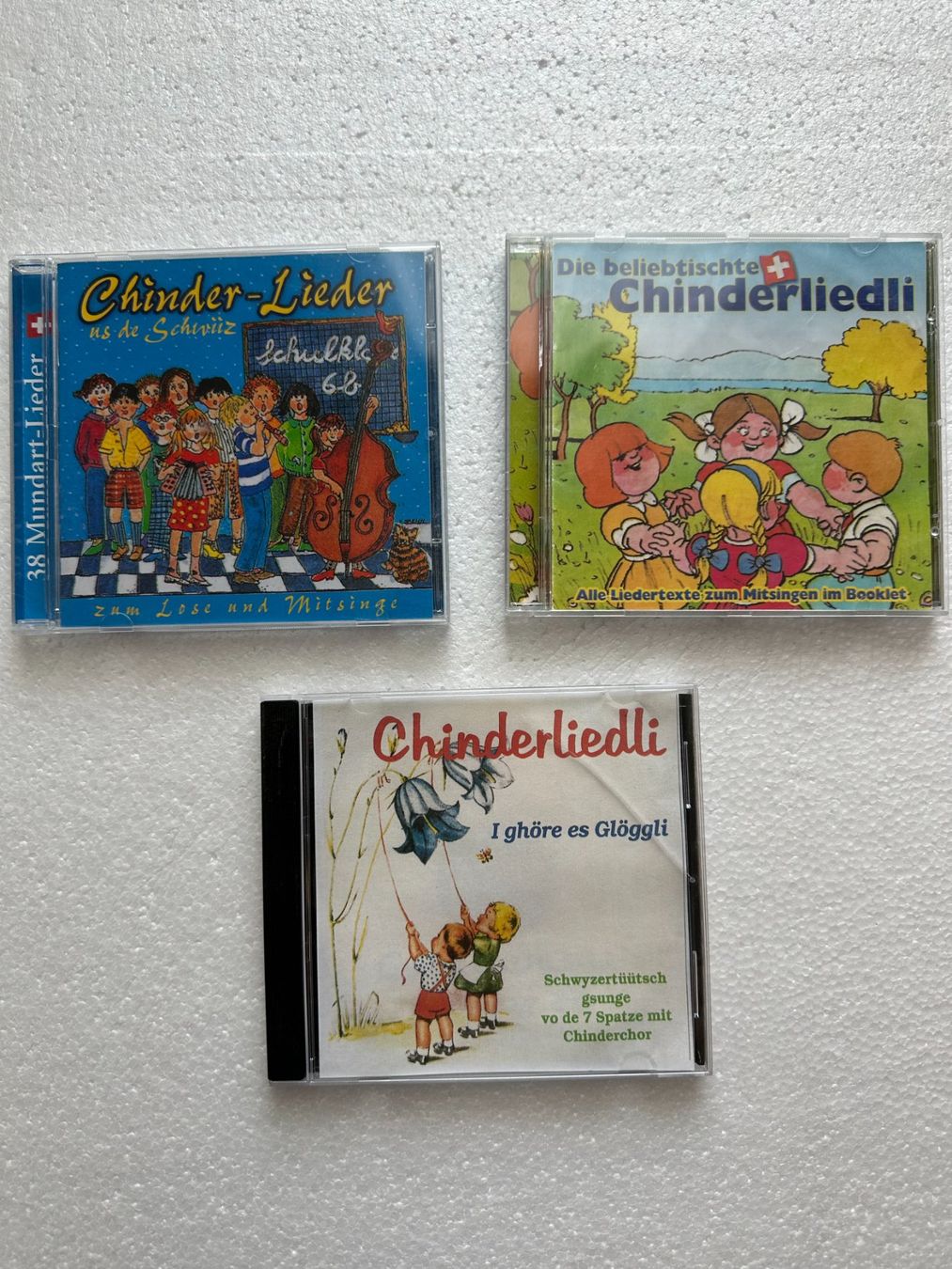 CDs: 3 CD's mit Kinderlieder – D'occasion à Boppelsen par KASIBO