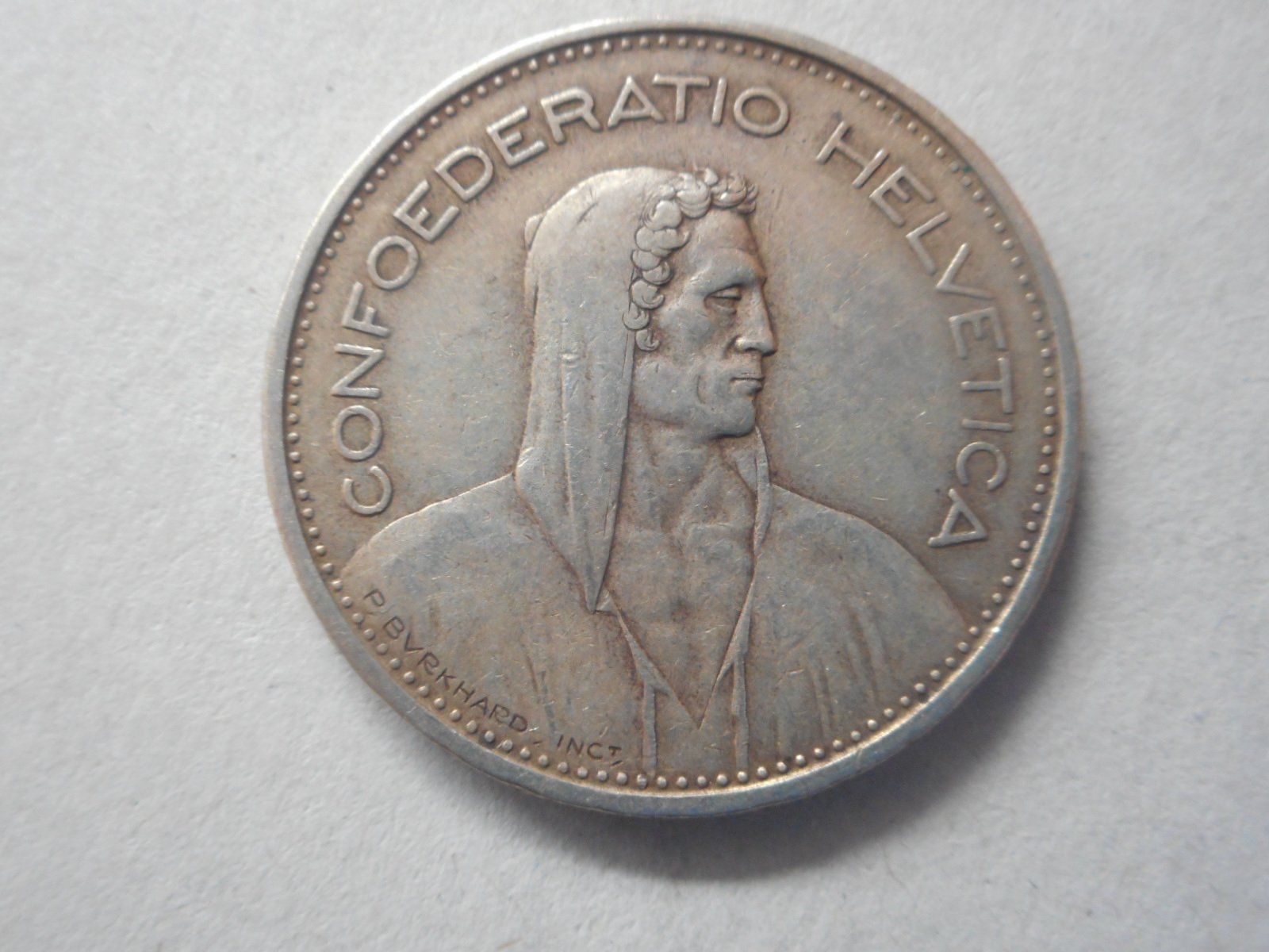 Toutes les monnaies: 5 Fr. 1932 silber – D'occasion à Kriegstetten par pizlad2010 1