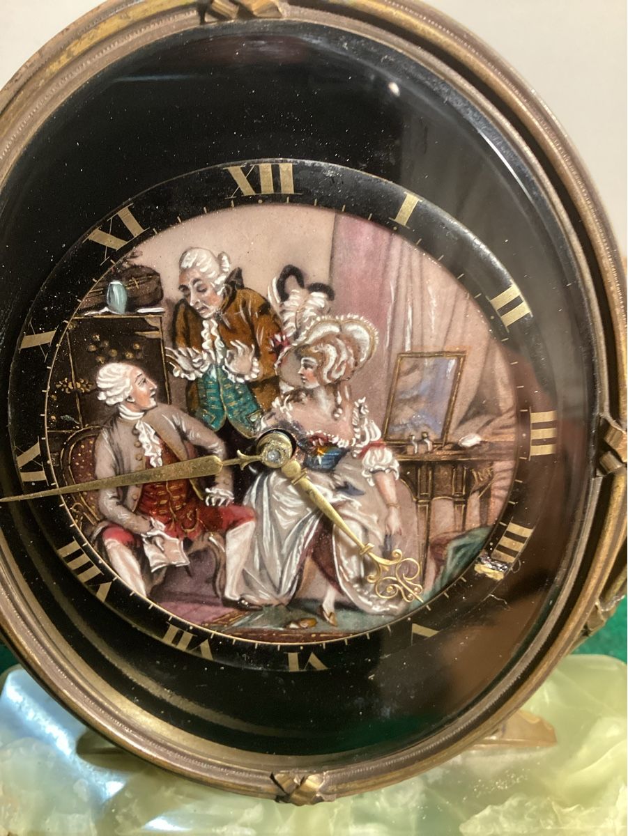 Orologi da terra & Orologi da parete: Kleine antike Tischuhr – Usato da Zuzwil SG venduto da lak_x6f2 2