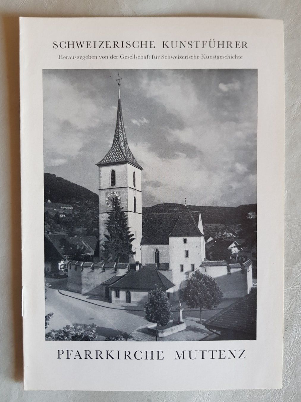 Libri: Pfarr Kirche Muttenz - Schweizerische Kunstführer 1956 – Usato da Walterswil BE venduto da Lonitti