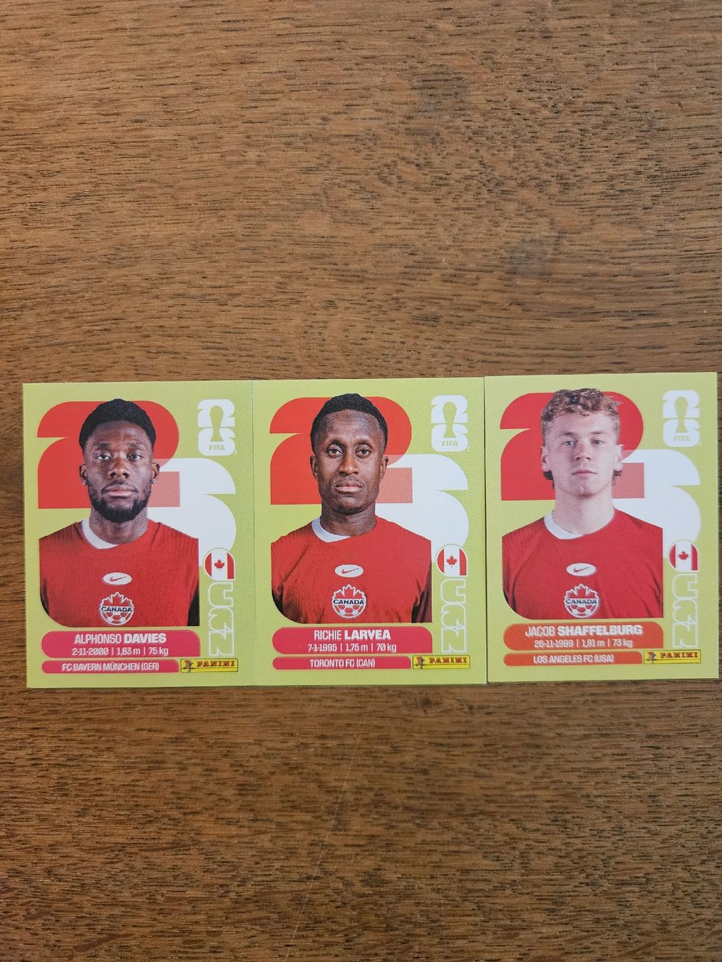 Panini Carte collezionabili: Panini Sticker WM 2026 - CAN 3/ 6/ 14 – Nuovo (secondo la descrizione) da Reinach BL venduto da BaselStar