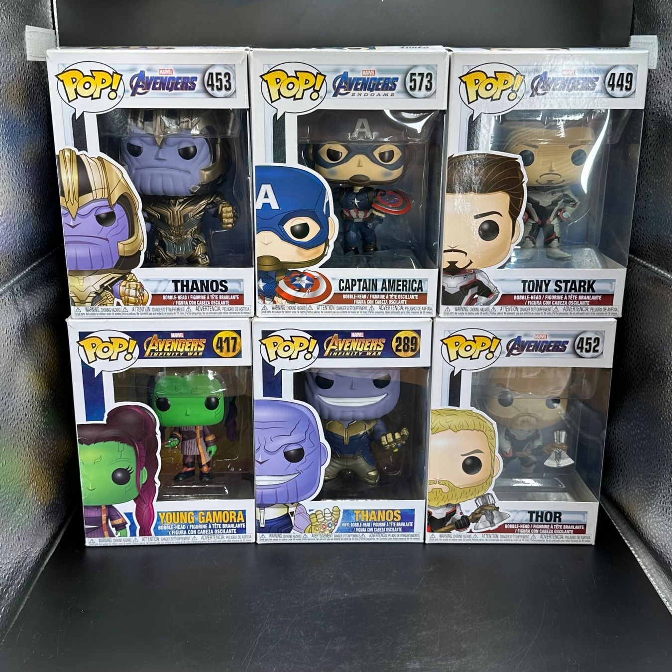 Funko Statuette: Funko Pop Marvel Avengers 6Stk Sammlung – Usato da Düdingen venduto da Nerdworld