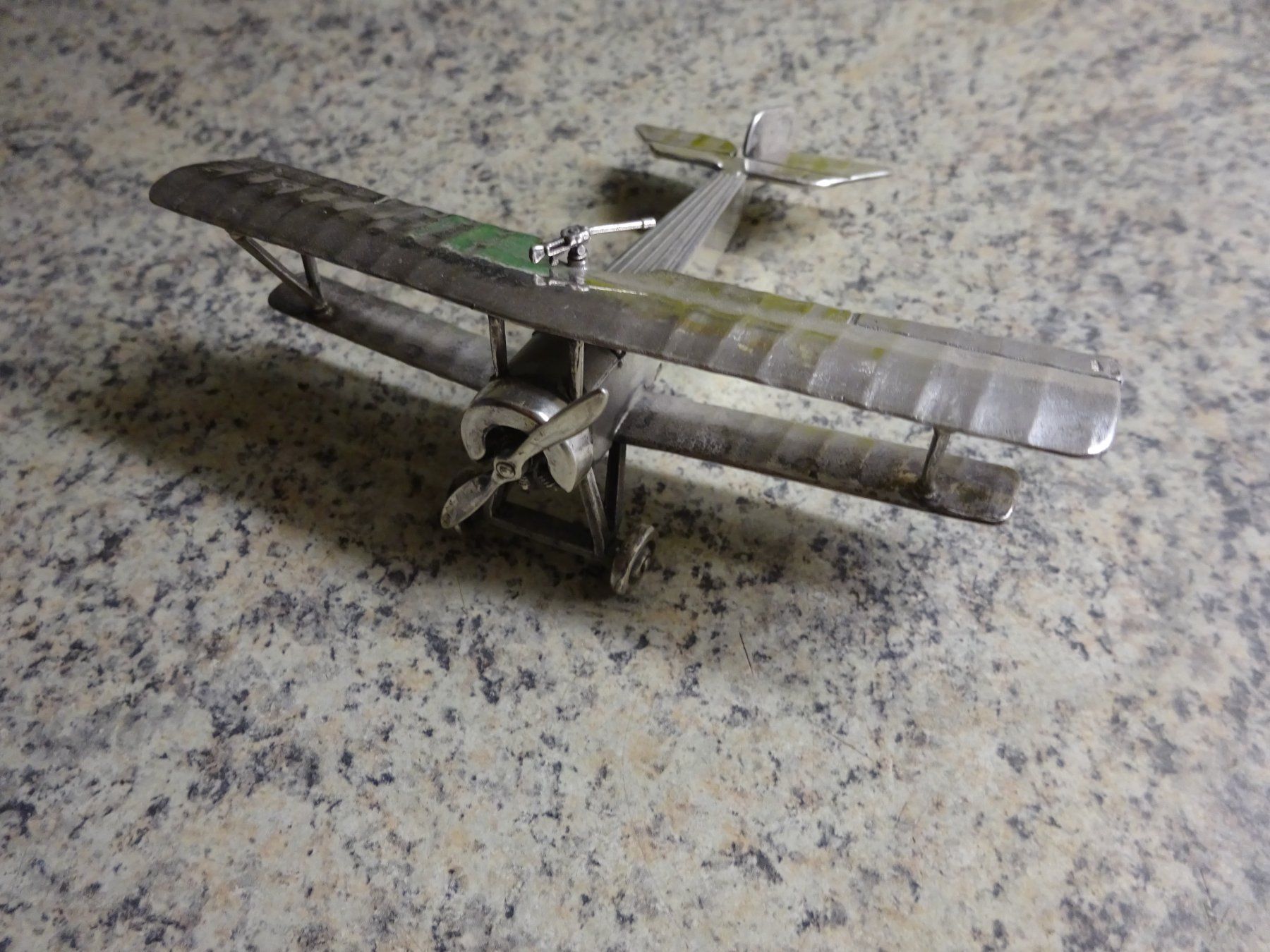 Kit di modellismo & Modellini statici: Doppeldecker Flugzeug / 800-Silber – Usato da Esslingen venduto da eintagammeer 5