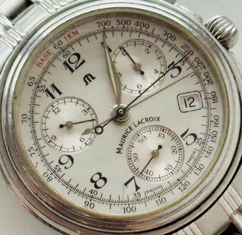 Maurice Lacroix Orologi: Chronograph Maurice Lacroix – Usato da Einsiedeln venduto da artgallery59 1