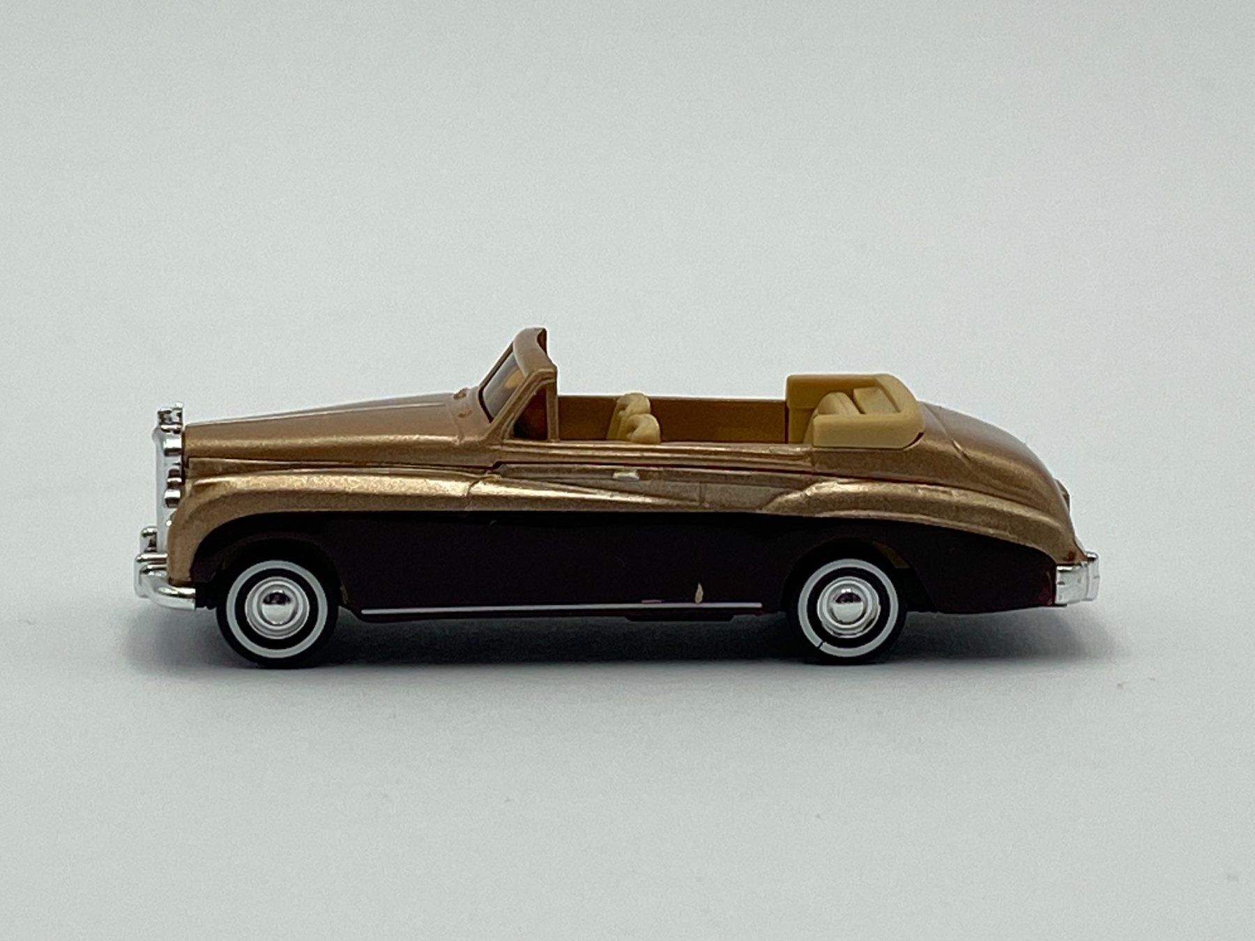 Bentley Modellini d'auto: Busch 44450 1:87 Bentley Cabrio gold – Nuovo e nell'imballaggio originale da Neukirch a.d. Thur venduto da MoBa-Shop 1