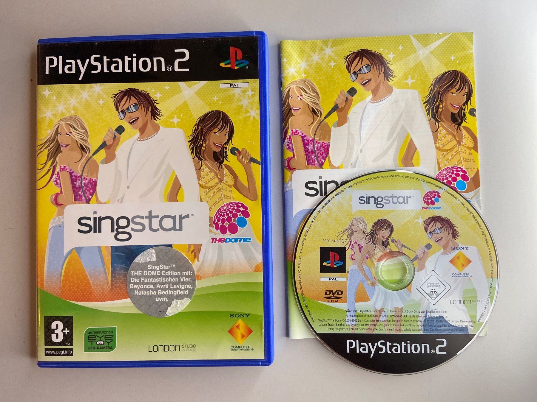 Sony Spiele: Singstar the dome - PS2 – Gebraucht aus St.gallen von taduz