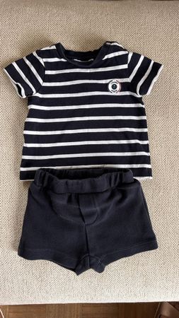 Jacadi Set T-Shirt und Shorts Grösse 6 Monate