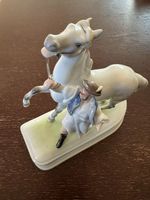 Herend Hungary Porzellan Figur Mann mit Pferd
