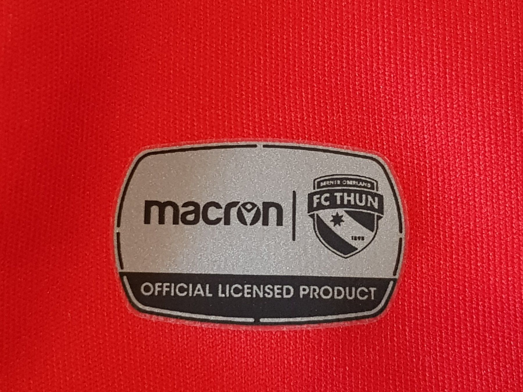 Canottiere & Pantaloni: FC Thun Macron Trikot, 2019/2010, Grosse M – Usato da Le Mouret venduto da Pantini 4