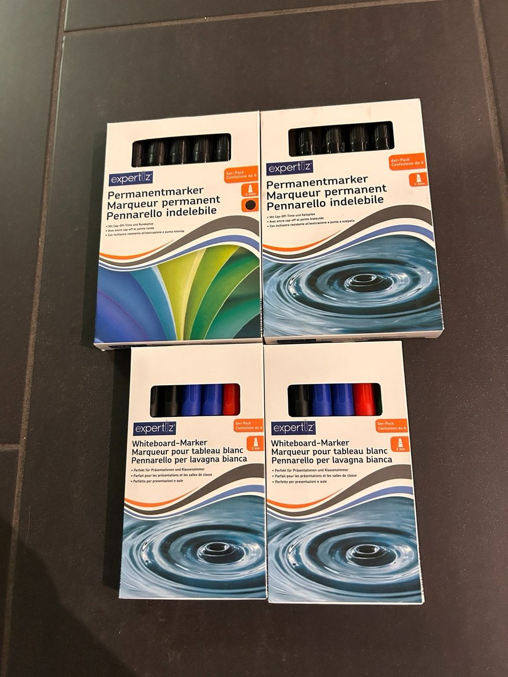 Penna & Evidenziatori: 24er Marker-Set Permanent- & Whiteboardmarker – Nuovo e nell'imballaggio originale da Suhr venduto da SchnapperCH 1