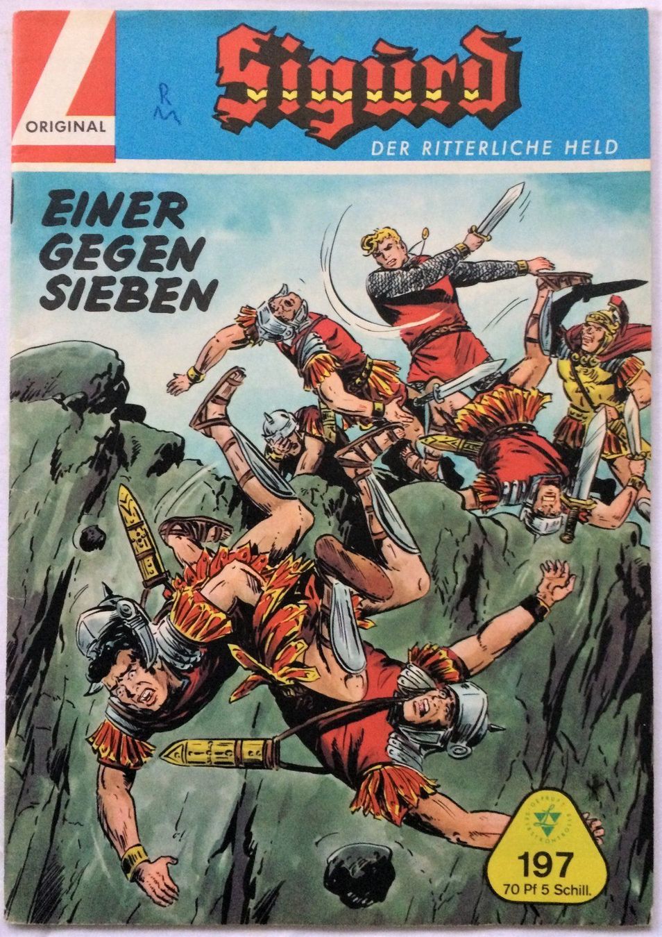 Fumetti: SIGURD - DER RITTERLICHE HELD - Nr.197 – Usato da Schaffhausen venduto da durruti