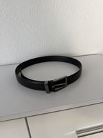 Gürtel PIER ONE schwarz Grösse 38/95  Leder TOP!!!