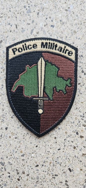 Original MP Militärpolizei Badge/Abzeichen Nr.6 (Gebraucht) In