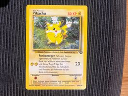 Pokemon Pikachu Dschungel Jungle deutsch near Mint