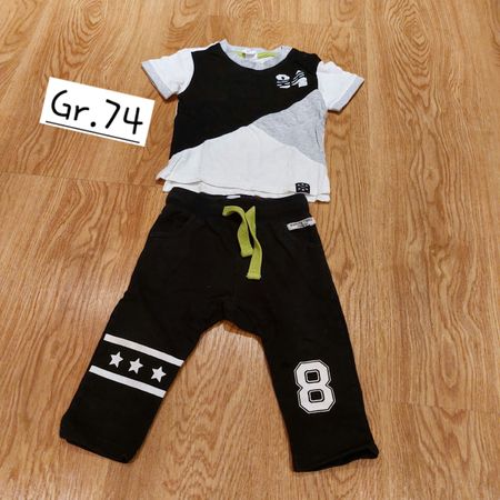 Susses Sommer Set Gr. 74 - Shirt & Hose mit coolem Print🤞